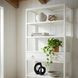 Lark White Bookshelf