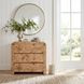 Cora Light Burl Bedside Chest