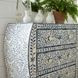 Trubadur Blue and White Bone 3 Drawer Chest