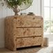 Cora Light Burl Bedside Chest