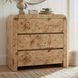 Cora Light Burl Bedside Chest