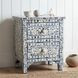 Bone Inlay Vivienne Blue Accent Chest