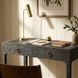 Chatham Charcoal Raffia Desk