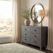 Chatham Charcoal Raffia Dresser