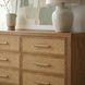 Mesa Natural And Cane 6 Drawer Dresser