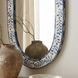Trubadur Blue and White Bone Wall Mirror