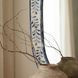 Trubadur Blue and White Bone Wall Mirror
