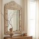 Vivienne Wood and Bone Inlay Mirror