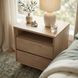 Halmstad Blonde Oak 2 Drawer Nightstand