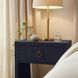 Bar Harbor Dark Navy Raffia Nightstand