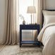 Lark Navy Blue 1 Drawer Nightstand