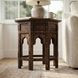 Bone Inlay 20" Wood Accent Table