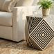 Zanzibar Black Bone Inlay Bunching Table