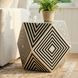 Zanzibar Black Bone Inlay Bunching Table