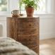 Liam Light Brown Wood Storage End Table