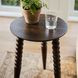 Fluornoy Dark Brown Accent Table