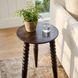 Fluornoy Dark Brown Accent Table