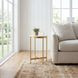 Butler Loft Claypool White Marble End Table