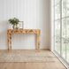 Kai Light Burl Console Table