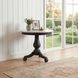 Danielle Washed Black And White Marble Side Table