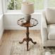 Masterpiece Dansby Vintage Oak Pedestal Table