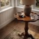 Masterpiece Dansby Vintage Oak Pedestal Table