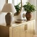 Francois Gold Leather Buffet
