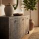 Chatham Charcoal Raffia Sideboard