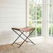 Melton Brown Leather Stool