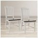 Orchard Park Brown And Light Grey Slat Back Side Chair Set of 2