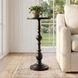 Darien Golden Bronze Pedestal Side Table