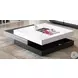 CW01 White And Grey High Gloss Modern Lacquer Coffee Table