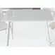 B24 White Lacquer Square Dining Table