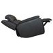 Ziggy Gray Leather Zero Gravity Power Recliner with Heat Massage and USB Charging