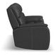 Ziggy Ash Gray Leather Zero Gravity Power Reclining Living Room Set