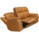 Ziggy Brown Leather 89" Zero Gravity Power Reclining Sofa with USB Charging and Heat Massage