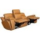 Ziggy Brown Leather 89" Zero Gravity Power Reclining Sofa with USB Charging and Heat Massage