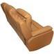 Ziggy Brown Leather 89" Zero Gravity Power Reclining Sofa with USB Charging and Heat Massage