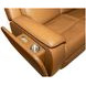 Ziggy Brown Leather 89" Zero Gravity Power Reclining Sofa with USB Charging and Heat Massage