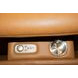 Ziggy Brown Leather 89" Zero Gravity Power Reclining Sofa with USB Charging and Heat Massage