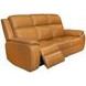 Ziggy Brown Leather 89" Zero Gravity Power Reclining Sofa with USB Charging and Heat Massage
