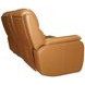 Ziggy Brown Leather 79" Zero Gravity Power Reclining Loveseat with USB Charging and Heat Massage