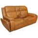Ziggy Brown Leather 79" Zero Gravity Power Reclining Loveseat with USB Charging and Heat Massage