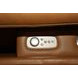 Ziggy Brown Leather 79" Zero Gravity Power Reclining Loveseat with USB Charging and Heat Massage