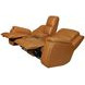 Ziggy Brown Leather 79" Zero Gravity Power Reclining Loveseat with USB Charging and Heat Massage