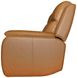 Ziggy Brown Leather 79" Zero Gravity Power Reclining Loveseat with USB Charging and Heat Massage