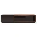 TV047 Black High Gloss And Walnut TV Stand