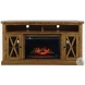 Telluride Gold 60" TV Stand with Electric Fireplace