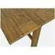 Telluride Gold Trestle Extendable Dining Table