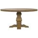 Florence Rustic Smoke Round Dining Table
